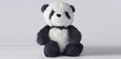 Soft Panda Toy Sat Upright