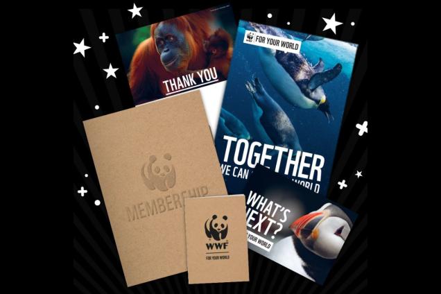 WWF membership pack contents